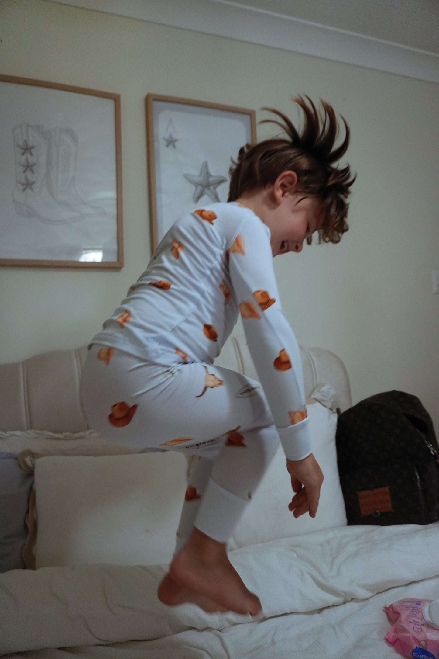 Pyjamas Two Piece Set- Coastal Cowboy 