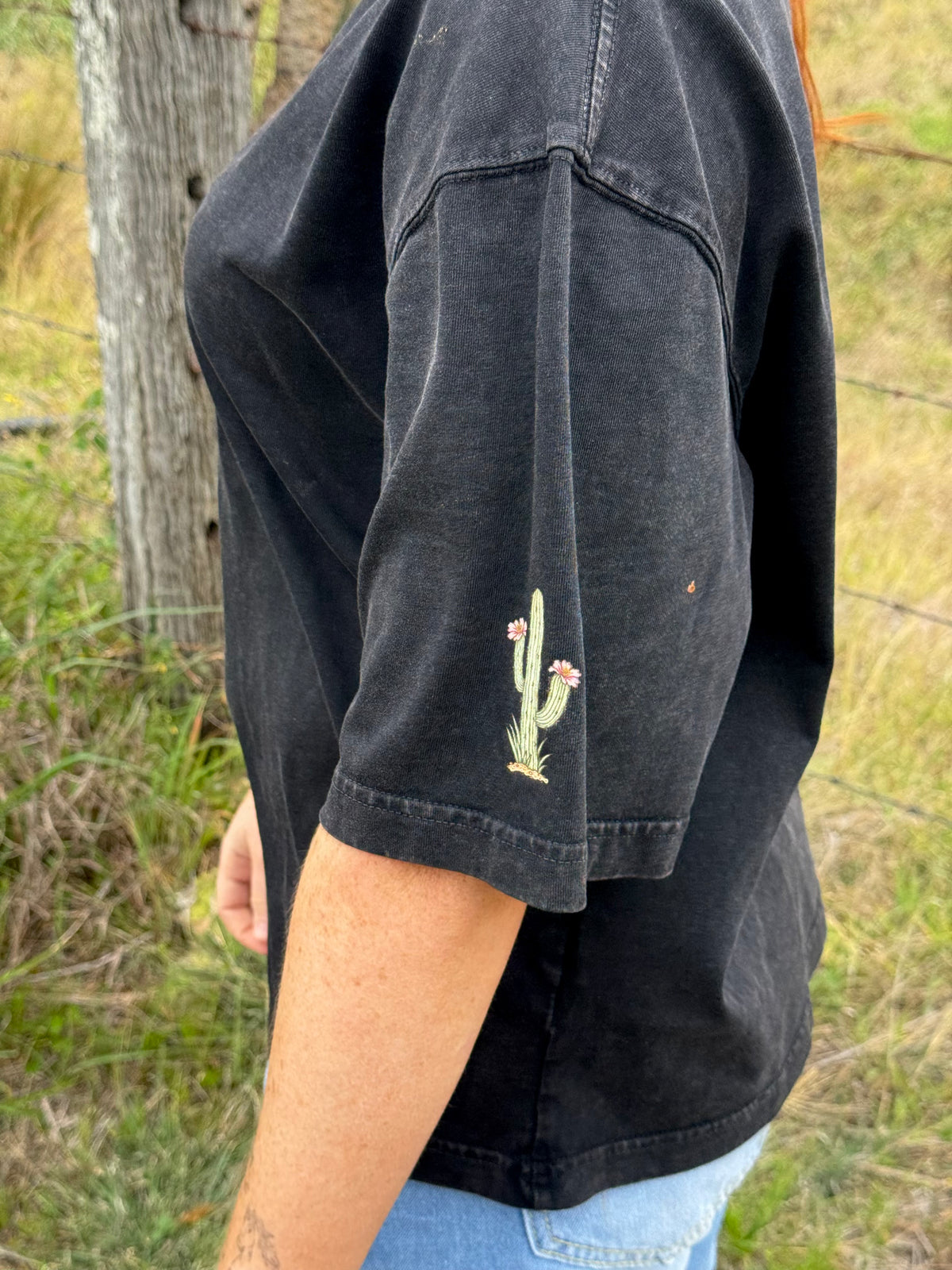Sundazed Cowgirl Box Crop Tee (COMING SOON)