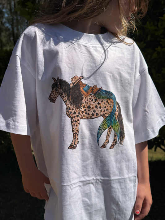 Mermaid Trails- Girls Tee