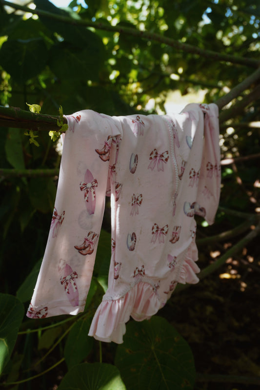 One Piece Long Sleeve Swimsuit- Coastal Cowgirl